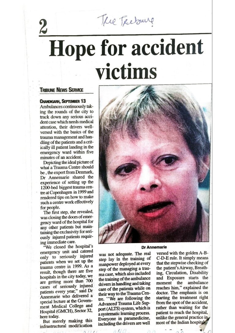 Dr. Ravi Gupta is hope for accident victims