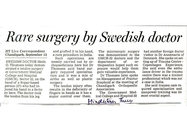 Dr ravi gupta news article